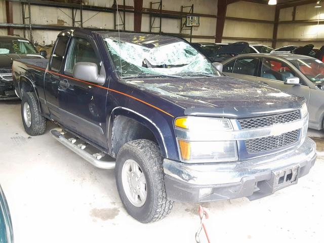 1GCDT19EX78254680 - 2007 CHEVROLET COLORADO BLUE photo 1