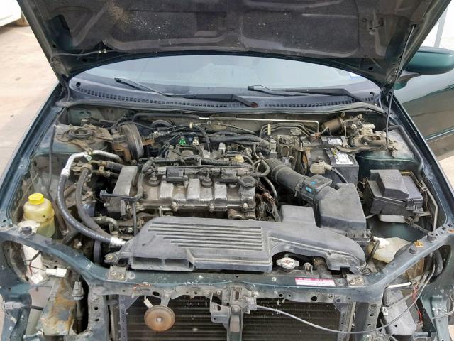 JM1BJ226131120908 - 2003 MAZDA PROTEGE DX GREEN photo 7