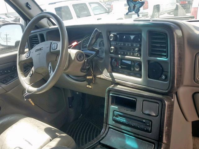 1GKEK63U44J254848 - 2004 GMC YUKON DENA BLACK photo 9