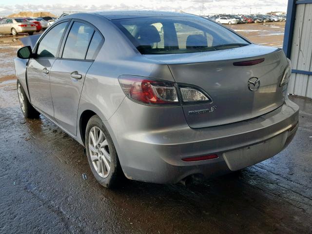 JM1BL1V77C1642516 - 2012 MAZDA 3 I SILVER photo 3