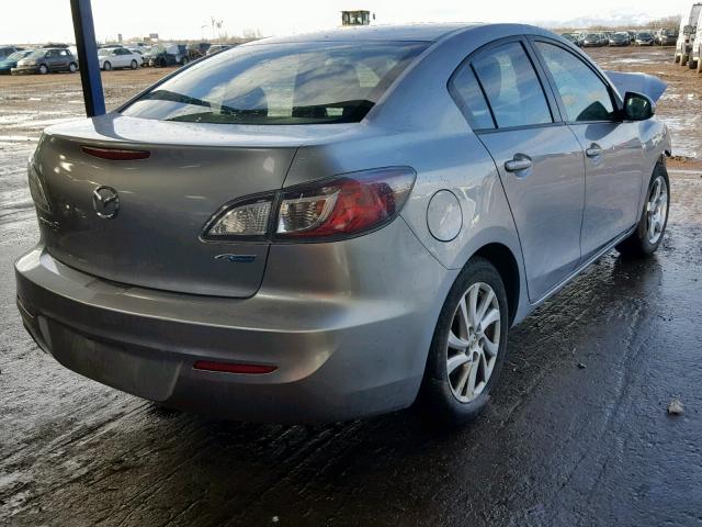 JM1BL1V77C1642516 - 2012 MAZDA 3 I SILVER photo 4