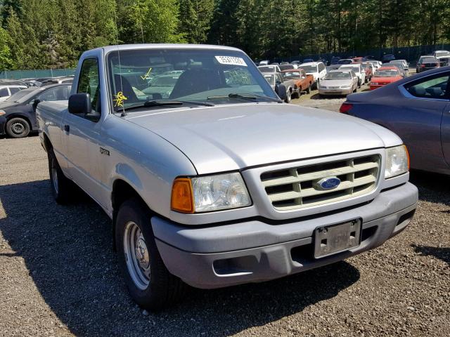 1FTYR10U62PA80075 - 2002 FORD RANGER SILVER photo 1
