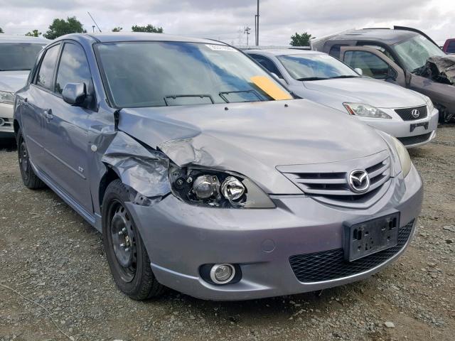 JM1BK344961414561 - 2006 MAZDA 3 HATCHBAC SILVER photo 1