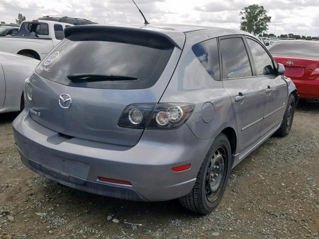 JM1BK344961414561 - 2006 MAZDA 3 HATCHBAC SILVER photo 4