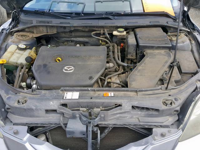 JM1BK344961414561 - 2006 MAZDA 3 HATCHBAC SILVER photo 7