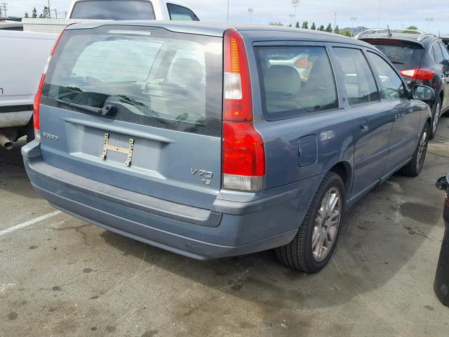 YV1SW53D621199906 - 2002 VOLVO V70 T5 TUR TEAL photo 4