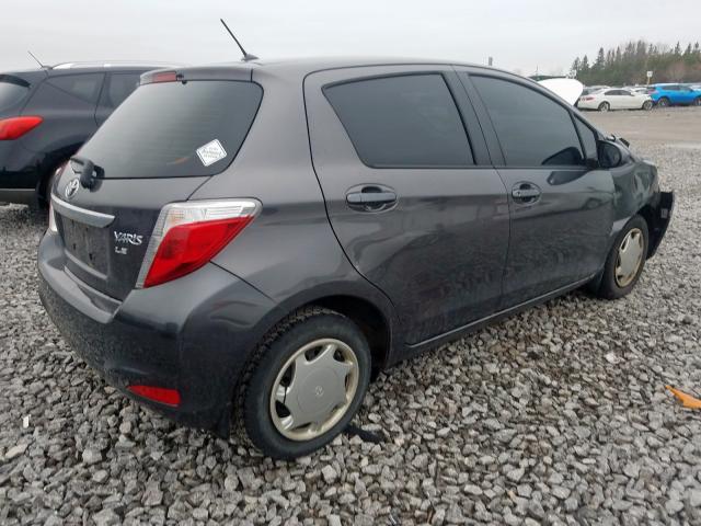 JTDKTUD33CD507385 - 2012 TOYOTA YARIS  photo 4