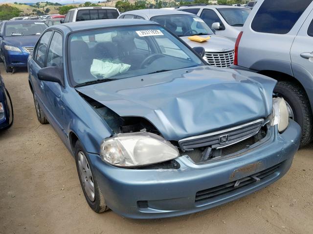 2HGEJ6611YH558082 - 2000 HONDA CIVIC BASE TEAL photo 1