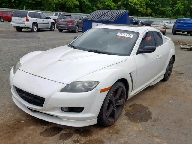 JM1FE17NX50157710 - 2005 MAZDA RX8 WHITE photo 2