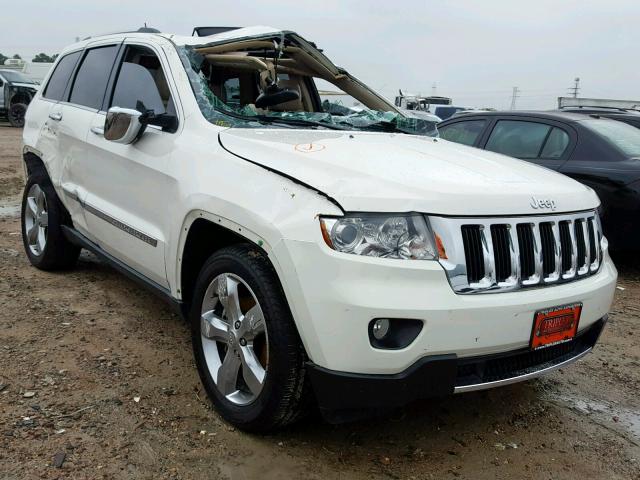 1J4RS5GT4BC583277 - 2011 JEEP GRAND CHER WHITE photo 1