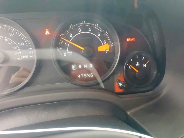 1C4NJDBB7GD757201 - 2016 JEEP COMPASS SP წითელი ფოტო 8