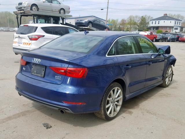 WAUJ8GFF5G1074095 - 2016 AUDI A3 PREMIUM BLUE photo 4