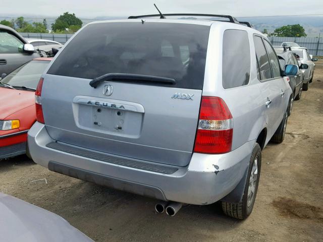 2HNYD18662H538796 - 2002 ACURA MDX TOURIN SILVER photo 4