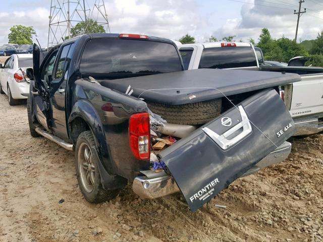 1N6AD07W56C450377 - 2006 NISSAN FRONTIER C BLACK photo 3