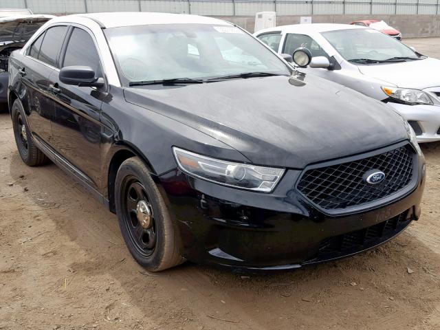 1FAHP2L89GG141944 - 2016 FORD TAURUS POL BLACK photo 1