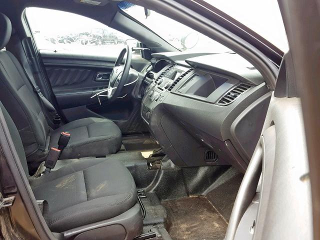 1FAHP2L89GG141944 - 2016 FORD TAURUS POL BLACK photo 5