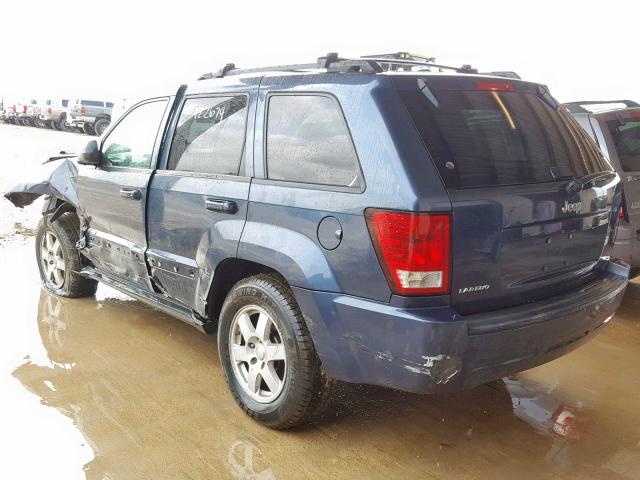 1J4PS4GK9AC101247 - 2010 JEEP GRAND CHER BLUE photo 3