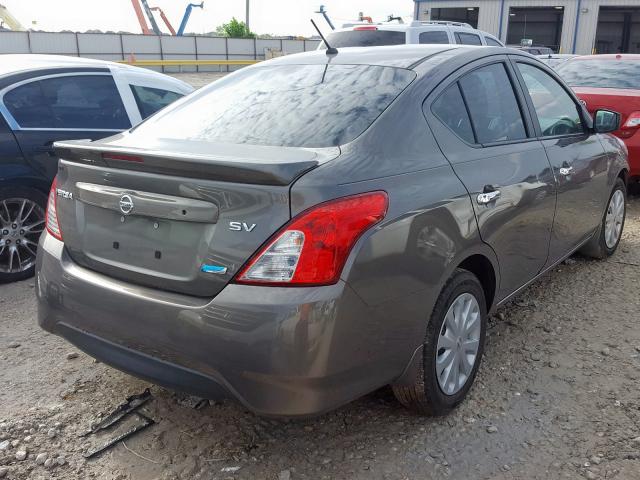 3N1CN7AP1FL901797 - 2015 NISSAN VERSA S  photo 4