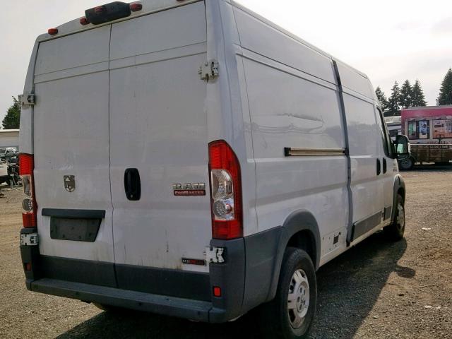 3C6URVHD4EE127609 - 2014 RAM PROMASTER WHITE photo 4