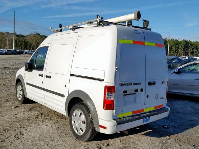 NM0LS7BN9DT140980 - 2013 FORD TRANSIT CO WHITE photo 3