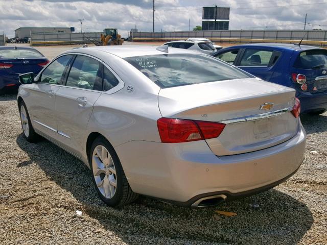 1G1125S37JU146062 - 2018 CHEVROLET IMPALA PRE SILVER photo 3