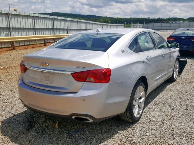 1G1125S37JU146062 - 2018 CHEVROLET IMPALA PRE SILVER photo 4