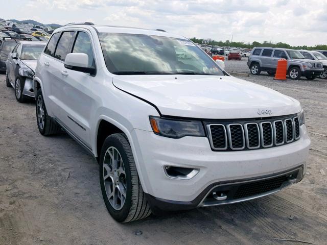 1C4RJFBG5JC135069 - 2018 JEEP GRAND CHER WHITE photo 1