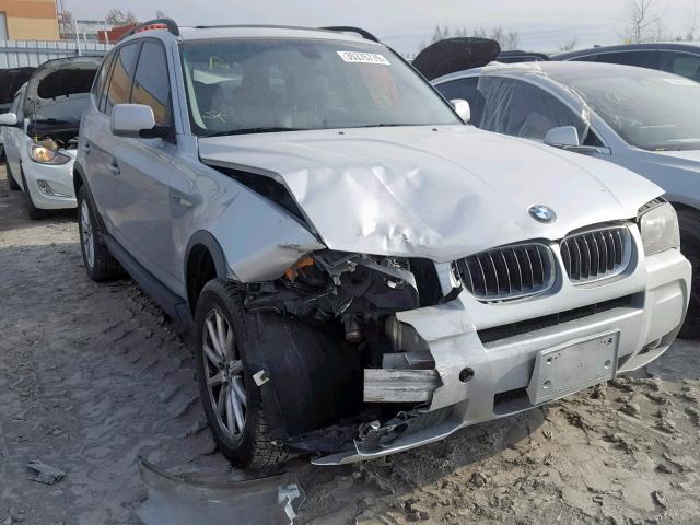 WBXPA93426WD25033 - 2006 BMW X3 3.0I SILVER photo 1