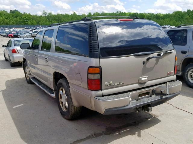 1GKFK66U44J111088 - 2004 GMC YUKON XL D SILVER photo 3