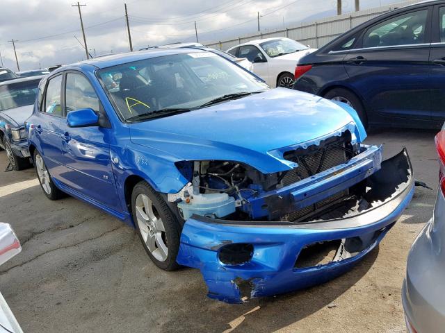 JM1BK343661516164 - 2006 MAZDA 3 HATCHBAC BLUE photo 1