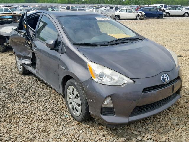 JTDKDTB38D1552822 - 2013 TOYOTA PRIUS C GRAY photo 1