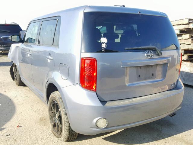 JTLZE4FE3A1103920 - 2010 TOYOTA SCION XB 银色 照片 3