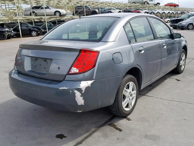 1G8AZ55F36Z185910 - 2006 SATURN ION LEVEL GREEN photo 4