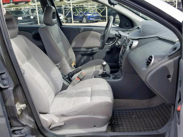 1G8AZ55F36Z185910 - 2006 SATURN ION LEVEL GREEN photo 5