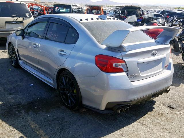 JF1VA2M63J9820024 - 2018 SUBARU WRX STI GRAY photo 3