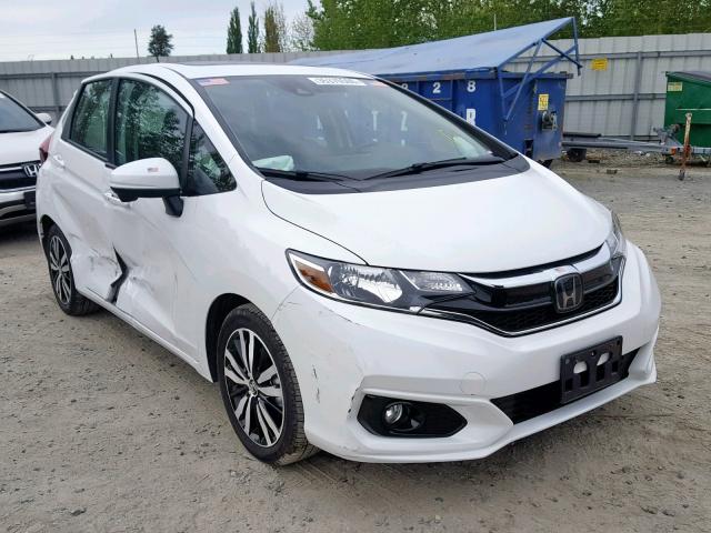 3HGGK5H82JM731237 - 2018 HONDA FIT EX WHITE photo 1