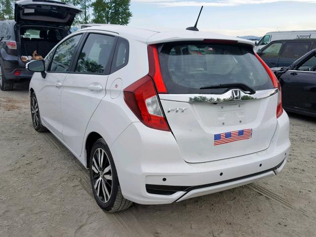 3HGGK5H82JM731237 - 2018 HONDA FIT EX WHITE photo 3