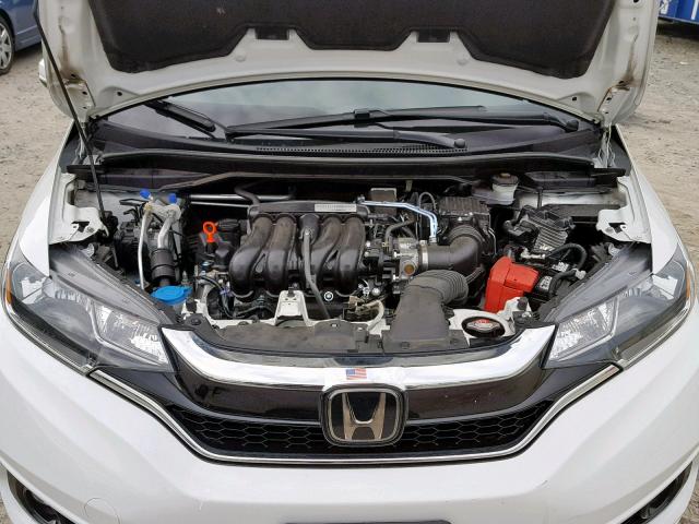 3HGGK5H82JM731237 - 2018 HONDA FIT EX WHITE photo 7