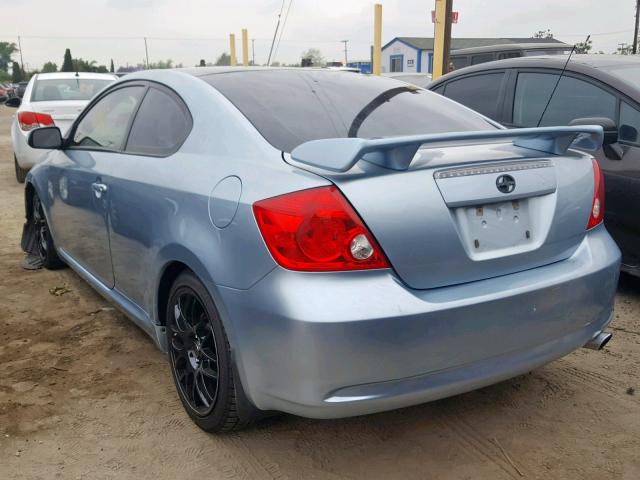 JTKDE177670162553 - 2007 SCION TC BLUE photo 3