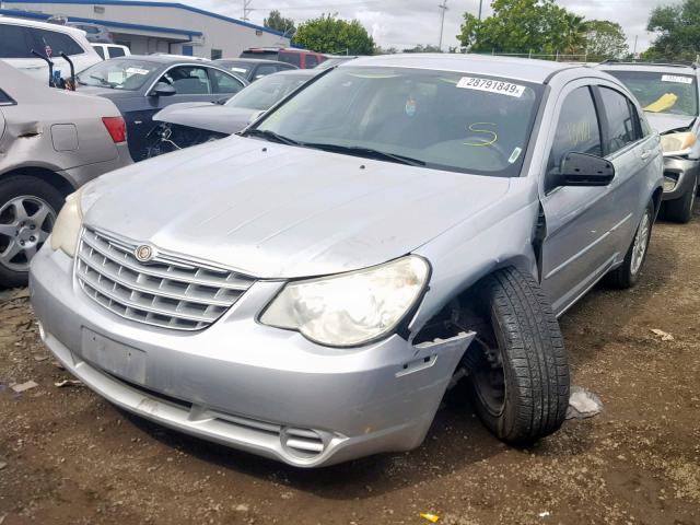 1C3LC56K97N563737 - 2007 CHRYSLER SEBRING TO SILVER photo 2