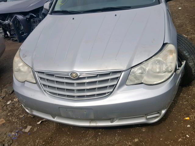 1C3LC56K97N563737 - 2007 CHRYSLER SEBRING TO SILVER photo 9