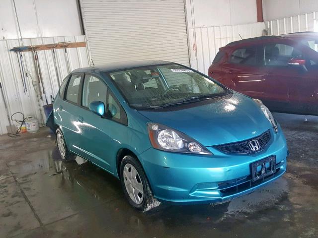 JHMGE8H39CC024957 - 2012 HONDA FIT BLUE photo 1