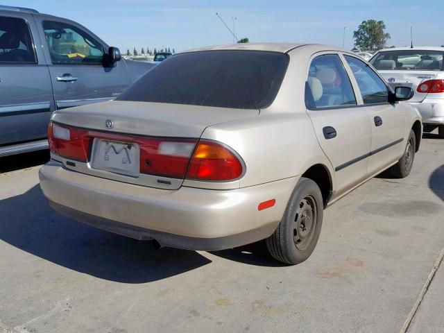 JM1BC1410V0161075 - 1997 MAZDA PROTEGE DX TAN photo 4