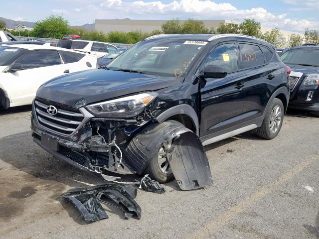 KM8J33A4XJU615434 - 2018 HYUNDAI TUCSON SEL BLACK photo 2