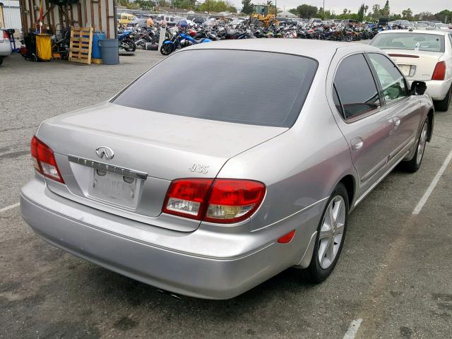 JNKDA31A82T022139 - 2002 INFINITI I35 SILVER photo 4