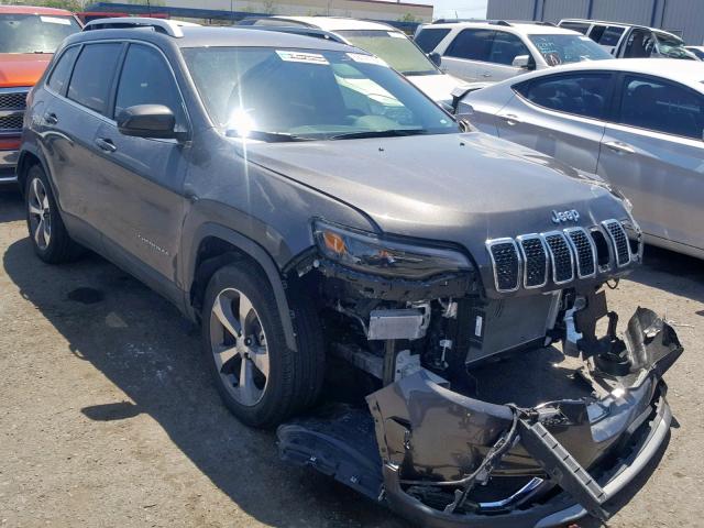 1C4PJLDB2KD196043 - 2019 JEEP CHEROKEE L GRAY photo 1