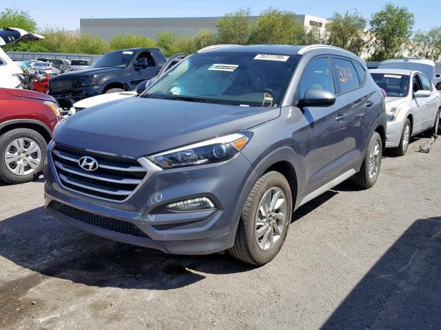 KM8J3CA47JU670066 - 2018 HYUNDAI TUCSON SEL GRAY photo 2