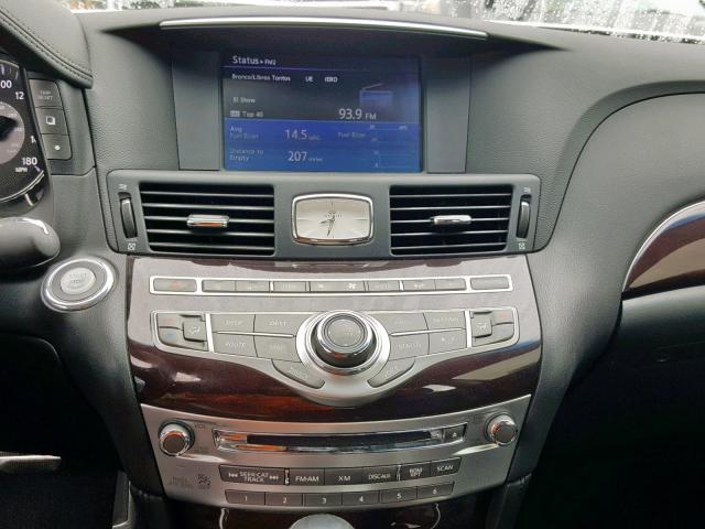 JN1BY1AP2CM334694 - 2012 INFINITI M37 WHITE photo 9