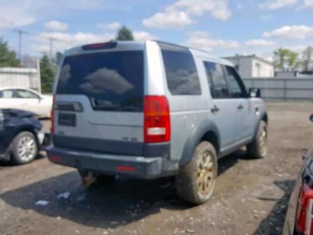 SALAE25496A379587 - 2006 LAND ROVER LR3 SE SILVER photo 4