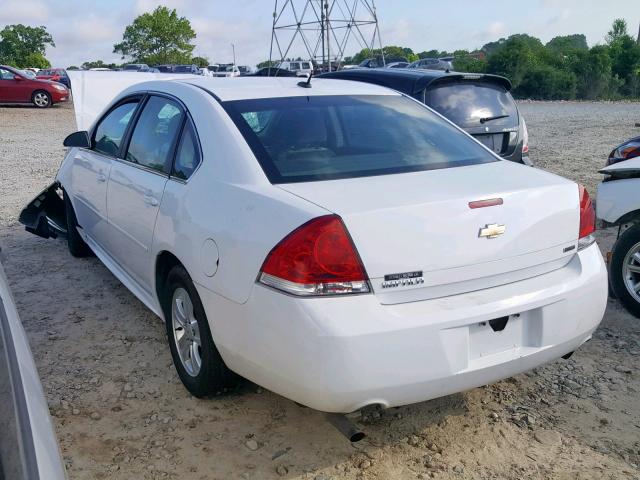 2G1WA5E35F1127713 - 2015 CHEVROLET IMPALA LIM WHITE photo 3